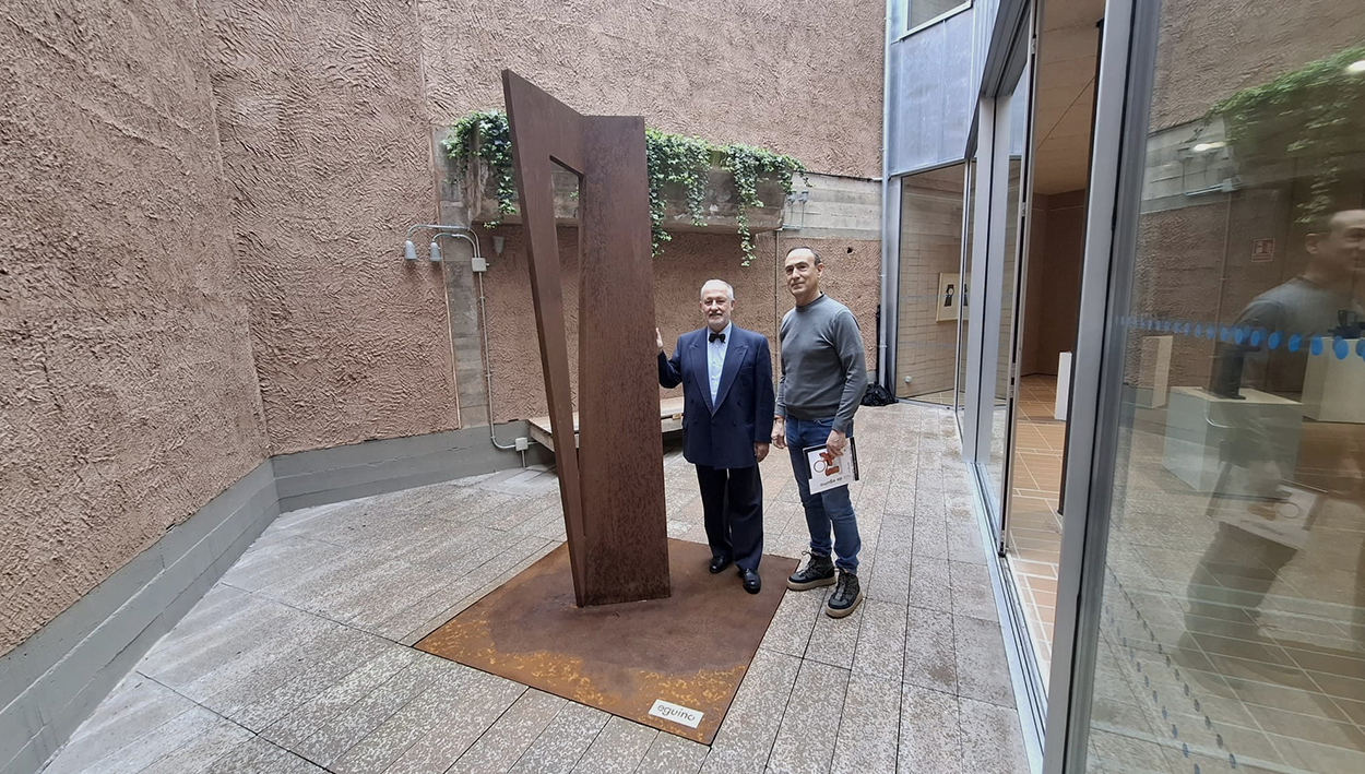 Iñaki Moreno Ruiz de Eguino expone su obra en Carbajosa